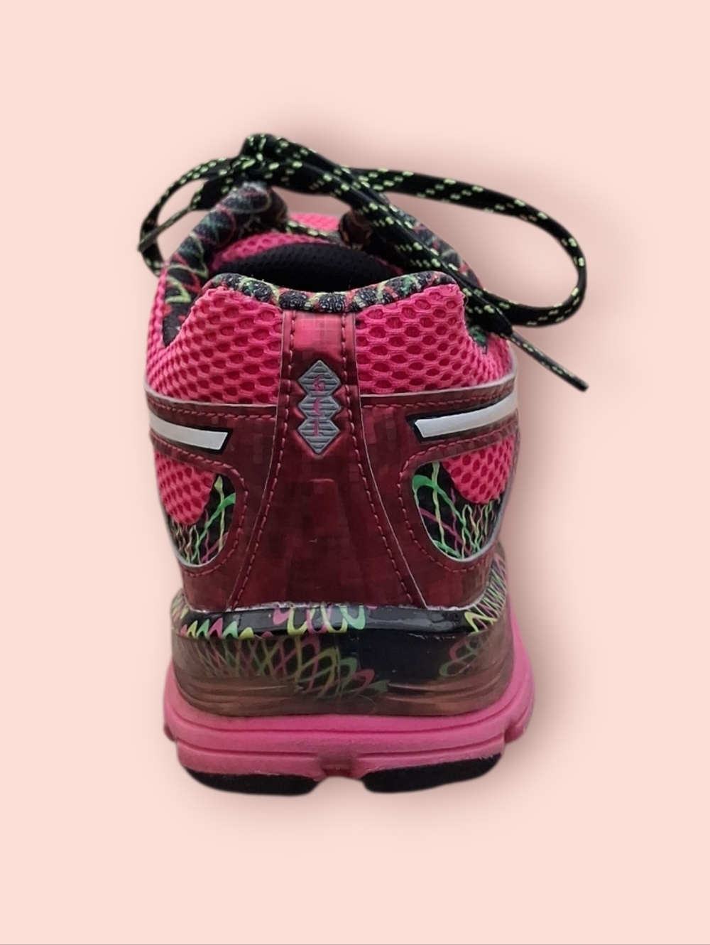 (EUC) ASICS® GEL-Preleus™ "Hot Pink" Women's Shoe - Size 7.5 - Picture 5 of 7